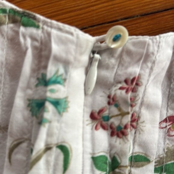 Little Handprint Girls Dress 100% Cotton With Cotton Gauze Lining Size 4 Y - Picture 7 of 10